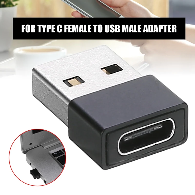 Новый Тип Мини C USB-C 3 1 Женский к USB 2 0 Мужской адаптер OTG кабель конвертер прочный