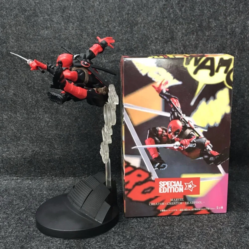 Аниме Фигурка 21 см Дэдпул экшн ПВХ фигурка Da Collezione модель игрушки Regalo Di Natale