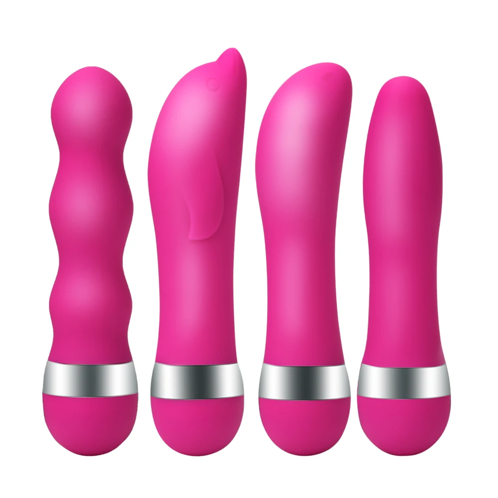 Соло multi-скорость G-spot вибратор в виде фаллоимитатора Волшебная палочка анальные