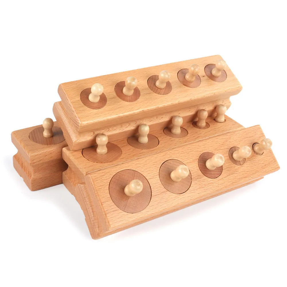 Детские цилиндрические блоки детские деревянные креативные сборочные Ранние