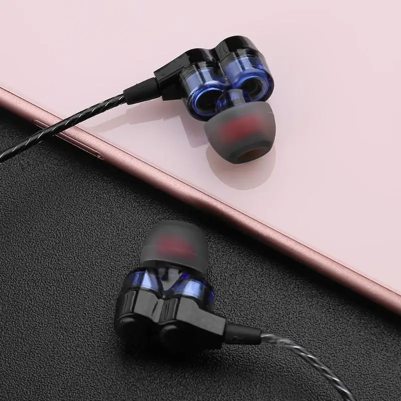 WY S12 беспроводной Bluetooth наушники вкладыши двойной подвижная катушка гарнитура с