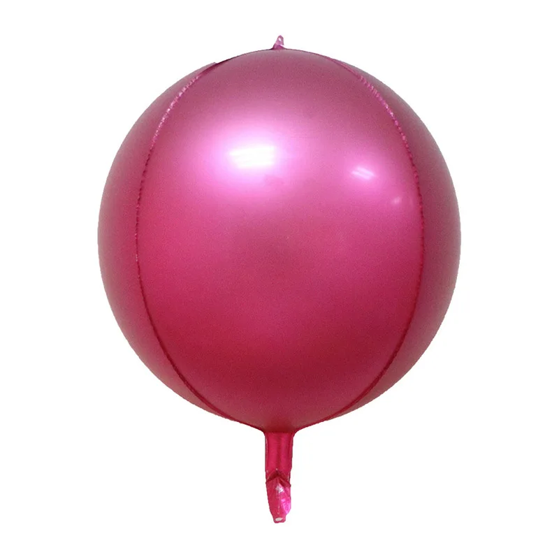 Распродажа 1 шт. 4D 22 дюйма круглые воздушные шары из алюминиевой фольги
