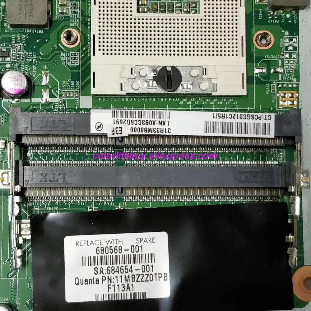 Оригинальная материнская плата для ноутбука 680568 001 684654 501 DA0R33MB6E0 HP G4 G6 G7 серии