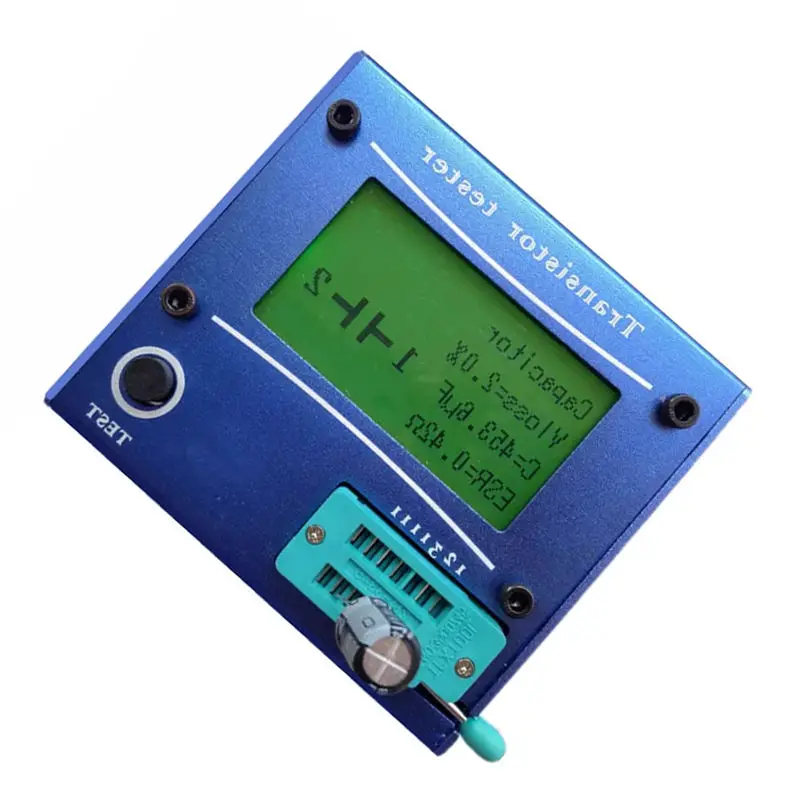 Mega328 M328 Lcr-T4 12846 ЖК-цифровой Транзистор тестер метр подсветка диод Триод Емкость Esr
