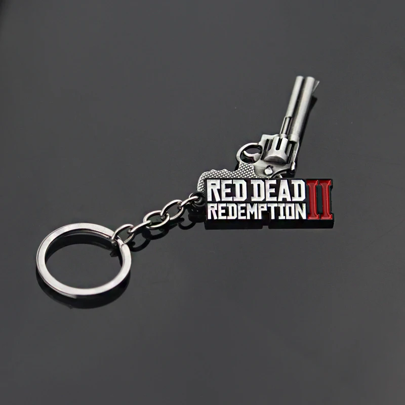 Красный Dead 2 выкупа брелок Rockstar игра кулон металлический для ключей держатель