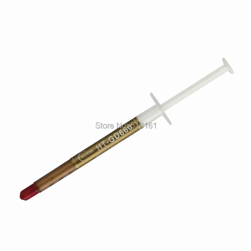 10 шт. GD6600 золотой цвет тепловой смазки радиатор ЦП паста|cpu paste|heatsink cpucpu thermal paste |