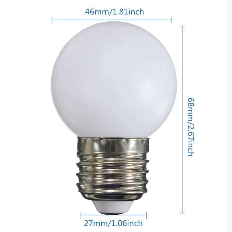 E27 0 5 Вт/1 2 Вт/3 Вт SMD LED мини энергосберегающие Глобус лампы лампа 240 В Ультра низкое