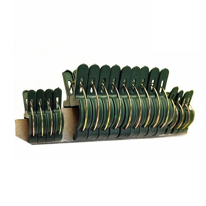 100X многоразовые садовые зажимы для растений лозы Цветочные Зажимы теплицы