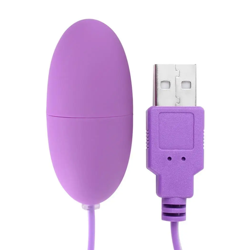 LI BO Jump Egg Mini Bullet Vibrator Speed Adjustable USB Vibromasseur Sex Toys for Women Powerful Vibrating Clitoris Stimulator | Красота и