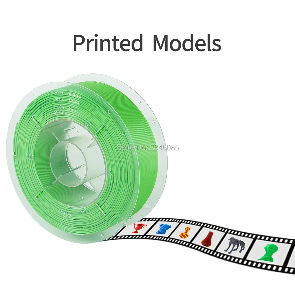 CREALITY 3D высокое качество зеленый цвет нити PLA 1 75 мм для печати ручка и 3d