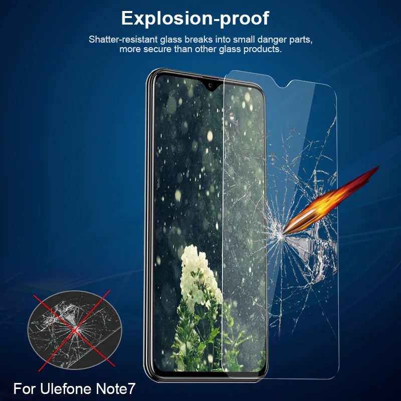 6 1 дюйма закаленное Стекло для Ulefone Note 7 Экран Защитная пленка Чехол Пленка легко