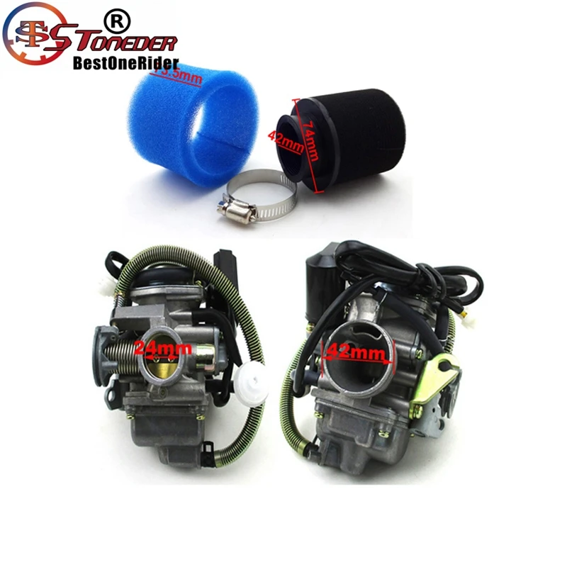 Очиститель воздушного фильтра карбюратора STONEDER PD24 для Tomberlin Crossfire 150 R Dazon Raider