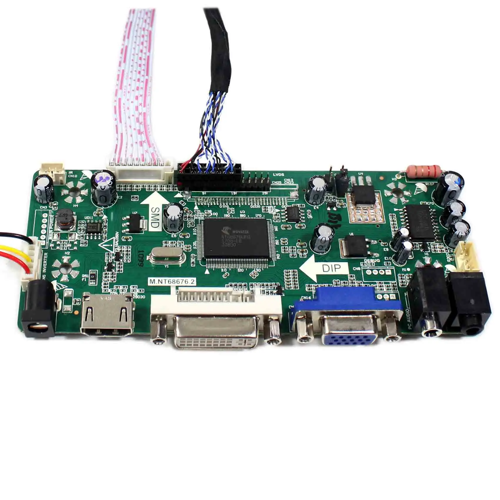 12 1 &quotрезистивный сенсорный ЖК-экран плата контроллера N121X5 HD MI DVI VGA | Электроника