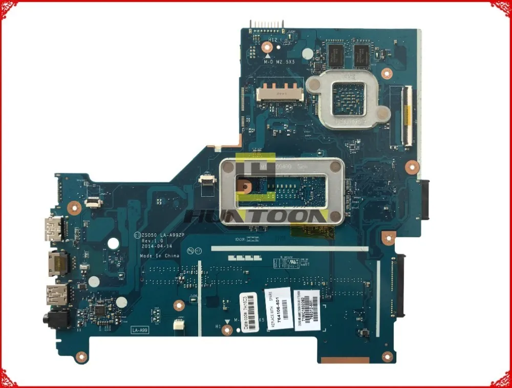 Высококачественная материнская плата для ноутбука HP Pavilion 15 R ZS050 LA A992P SR1EF 764106 M 2 ГБ