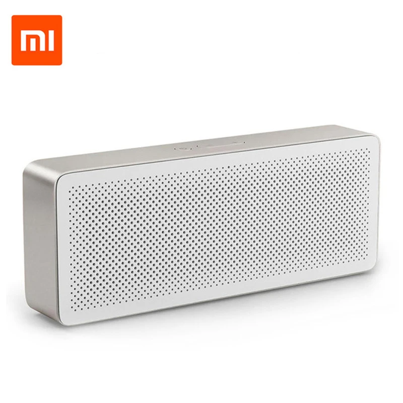 Original Xiaomi Mi Bluetooth Speaker Square Box 2 Stereo Portable 4.2 HD High Definition Sound Quality Play Music | Электроника