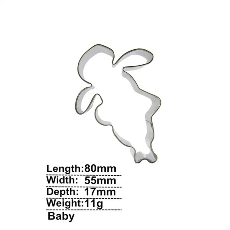 Walk Baby shape 3 шт формы для резки печенья инструменты выпечки украшения торта мягкие