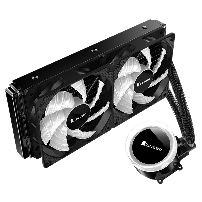 Jonsbo Tw2 240 501 Pc Процессор водяного охлаждения 4Pin ШИМ интегрированный Охладитель для