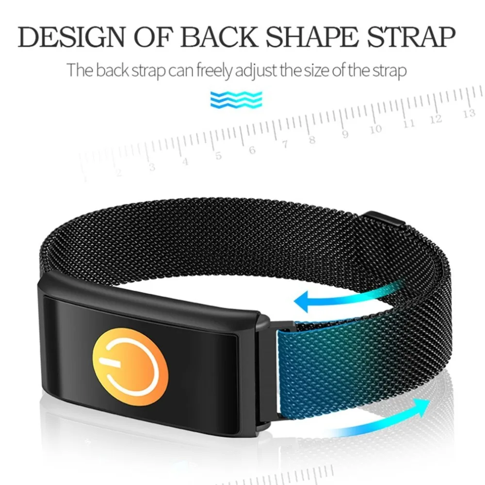 2018 Горячие Smart Band R02 трекер сна Фитнес сердечного ритма умный Браслет крови