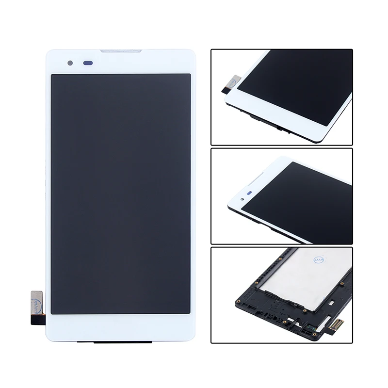 ЖК-дисплей Alesser для LG Dute HD LS676 X Style K200 k200DS сенсорный экран с дигитайзером рамкой 5 0