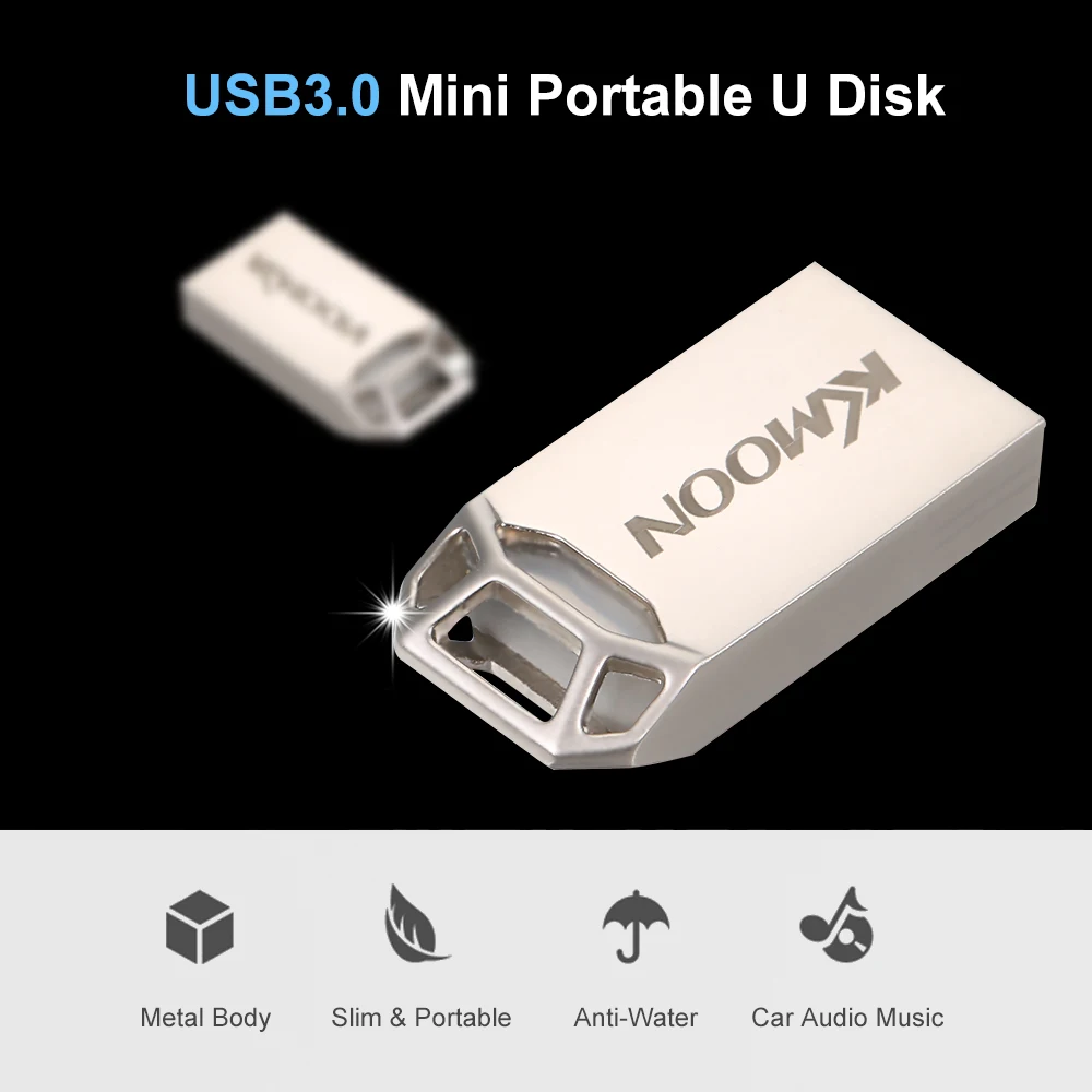 KKmoon USB флеш-накопитель 32 Гб 64 металлический 3 0 usb карта памяти | Компьютеры и офис