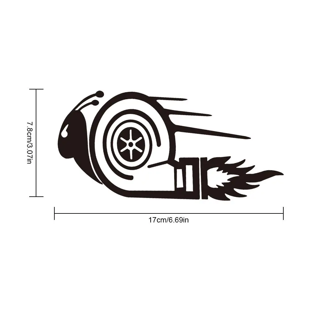 

Car Sticker Lovely Snail Reflective Warning Waterproof Personality Creativity Car Body Motorcycle Sticker Auto eco friendly