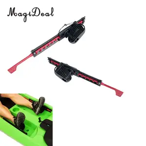 1 пара, прочный каяк, каноэ, лодка, регулируемый штурвал, подножка, фиксатор для ног, педали, подвесные доски, доступ для рафтинга