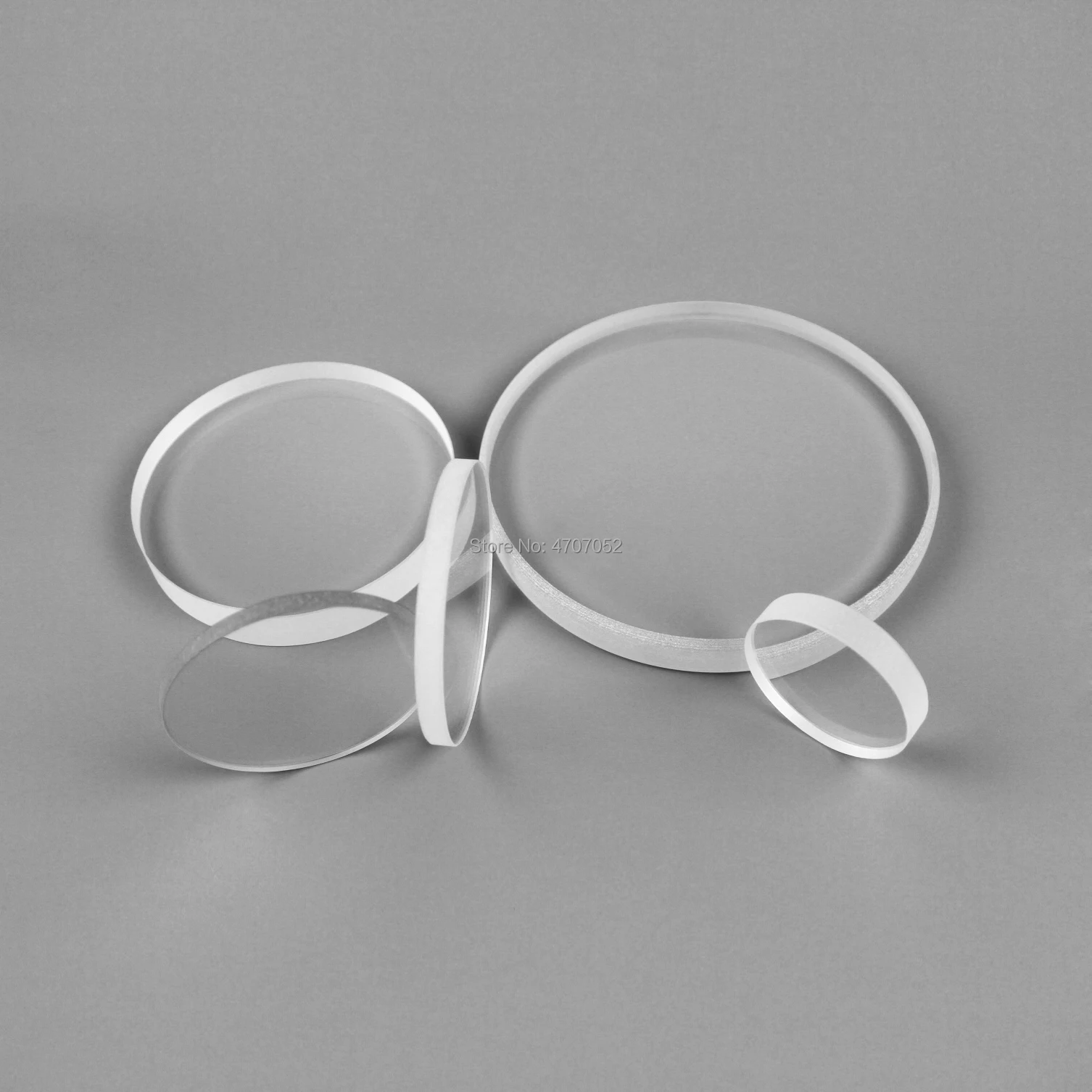 High Quality Transparent Sheet Diameter 35mm*3mm Quartz Glass Round Plate | Канцтовары для офиса и дома