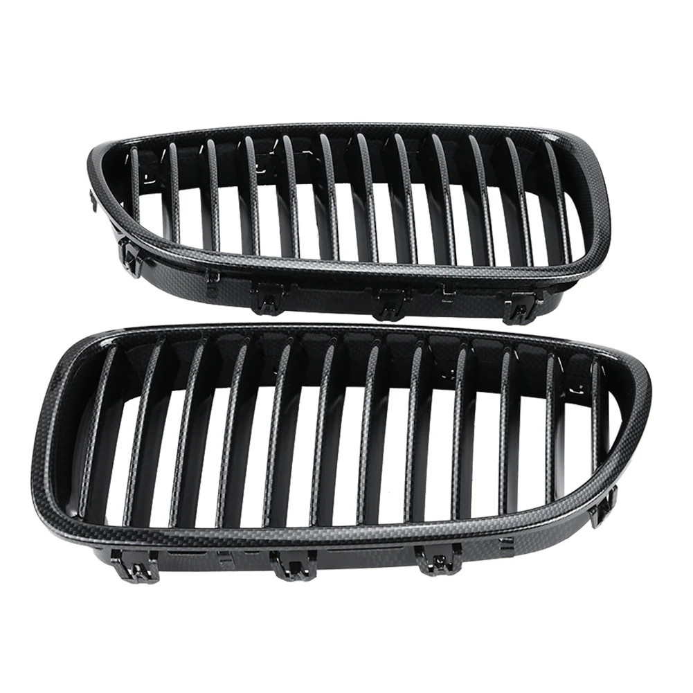 Решетка для бампера 1 пара передней решетки из углеродного волокна решетка BMW 5