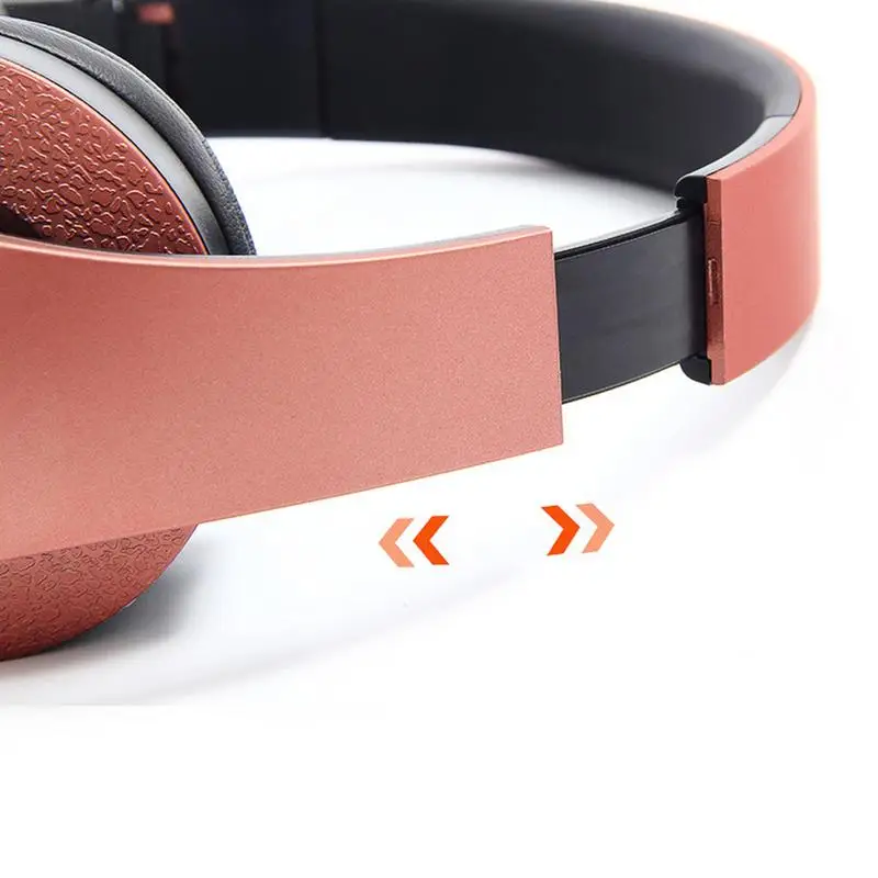 Bluetooth Headphones Hi-Fi Stereo Wireless Headset Foldable Soft Memory-Protein Built-in Microphone With Noise Cancelling | Электроника