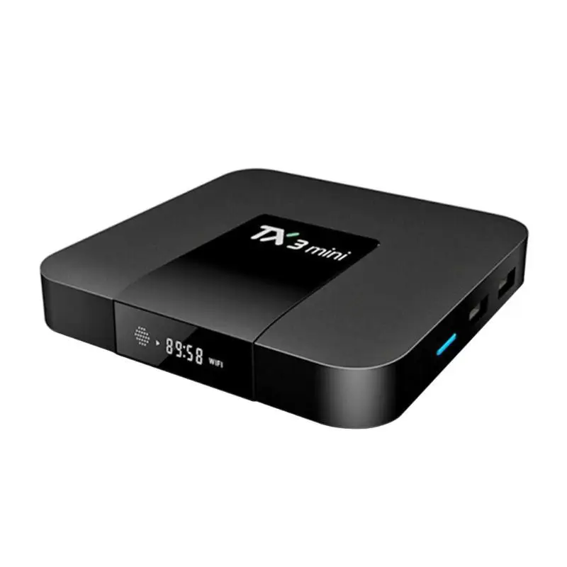 ТВ приставка TX3 Mini с новым дизайном Android 7 1 четырехъядерный процессор Amlogic S905W 1G + 8G
