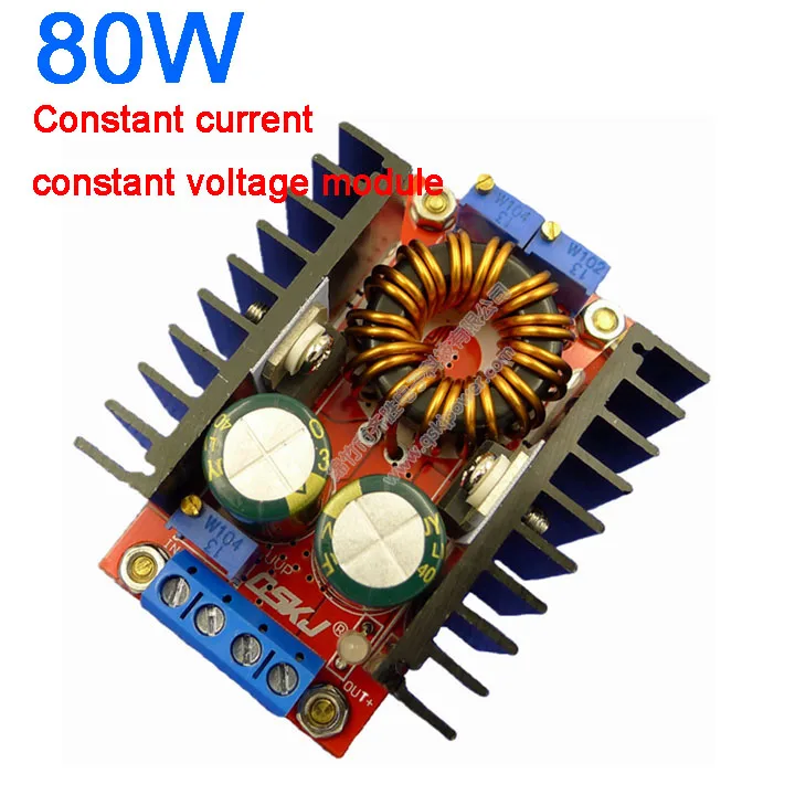

DYKB 80W DC-DC CC CV Buck Boost Converter 9-35 to 1-35V 3.3v 5v 12v 24v Step Down Up Adapter Module Adjustable Voltage Regulator