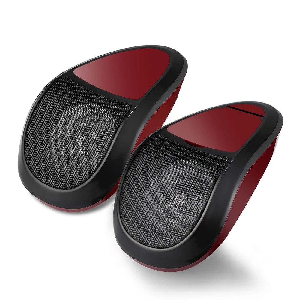 2 шт. MT493 мотоциклетные Bluetooth колонки 12В водонепроницаемый FM тюнер MP3 аудио плеер LED