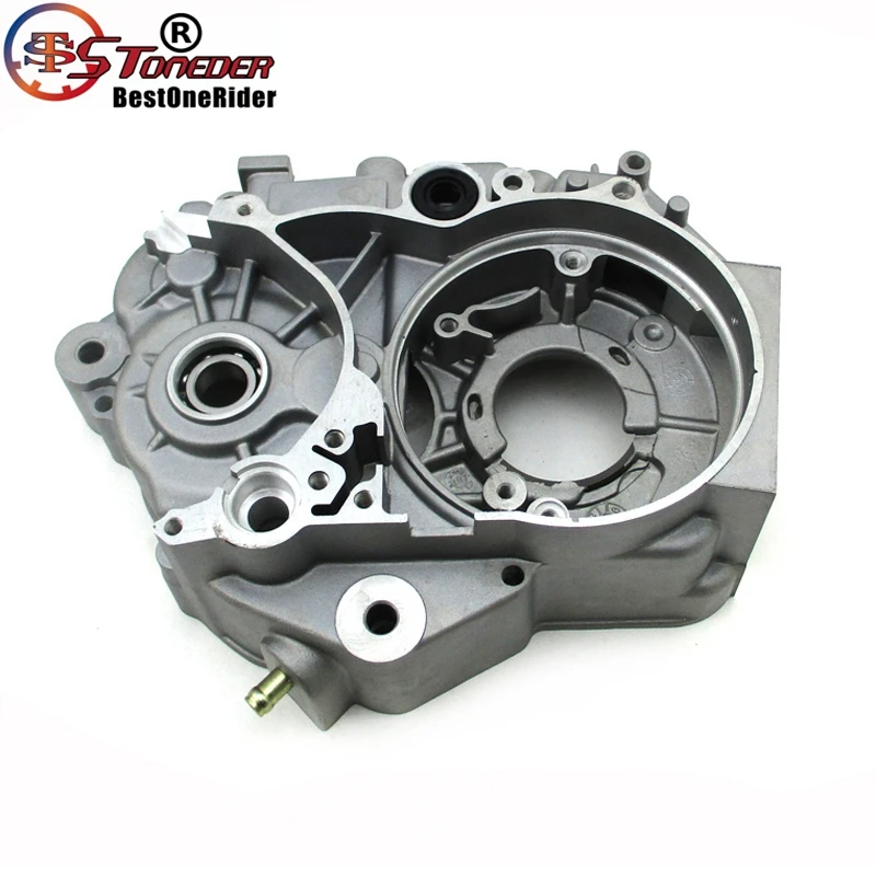 Левый Картер STONEDER для Z155 Zongshen 155cc 1P60YMJ Dirt Pit Bike двигателя|Охлаждение двигателя и