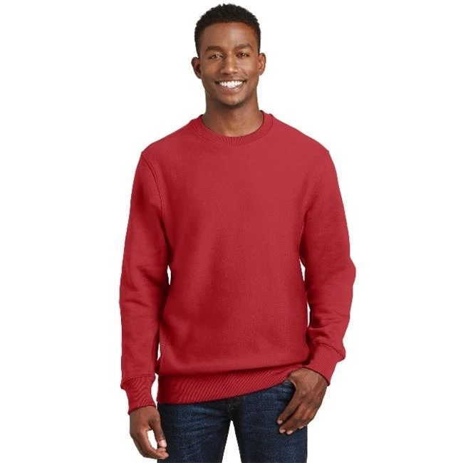 Спорт-ТЭК F280 Мужская Супертяжелый вес Crewneck Толстовка Красный-3XL |