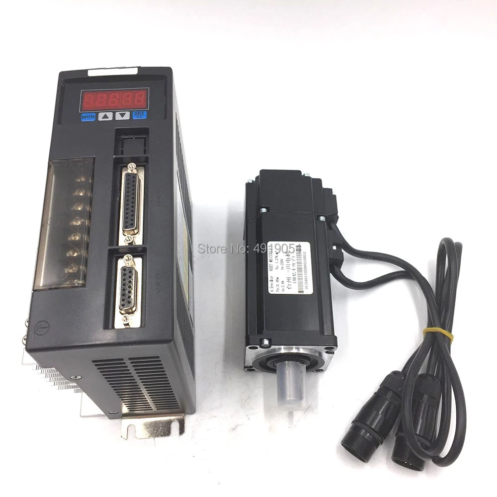 1.2KW 110 мм NEMA42 AC сервомотор + Drive комплекты 4NM 1000 w 220VAC 3000 об/мин 110st m04030 Высокая
