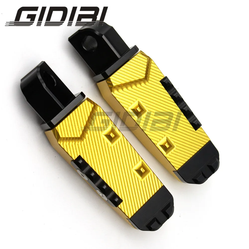 

4 Color Aluminum 3D Rear Footrest Foot Pegs Rest Pedals Motorcyle For SUZUKI 1GSXR600 GSXR750