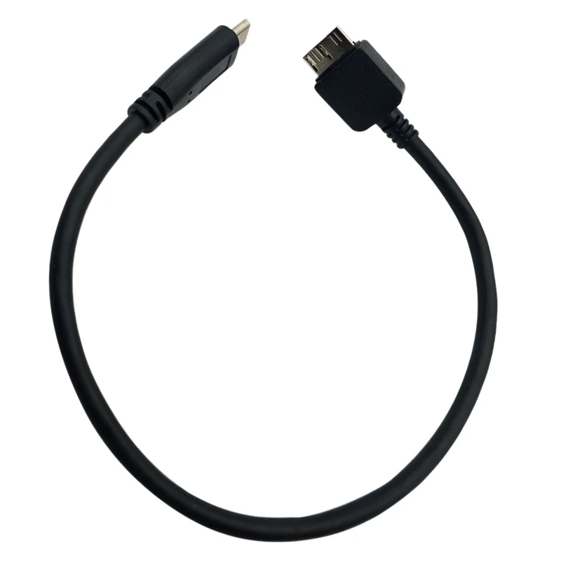 USB C к Micro 3 0 Type B (Micro USB) кабель черного цвета 25 см для WD My Passport|Кабели передачи