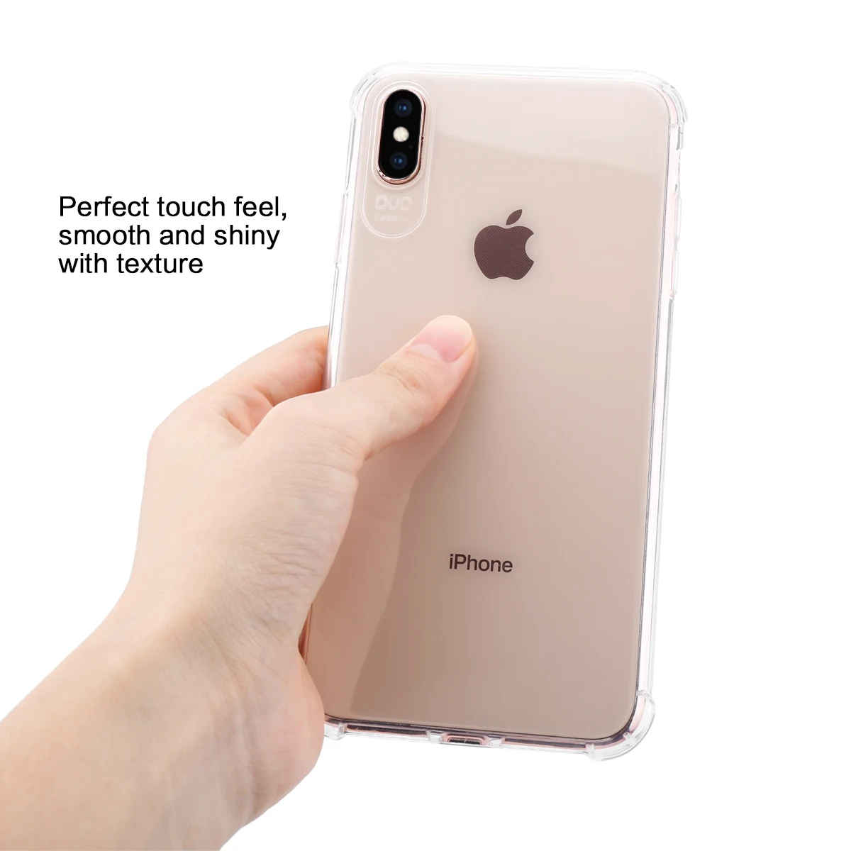 Мягкий силиконовый чехол CASEWIN для iPhone Xs Max Тонкий Ультратонкий матовый из ТПУ