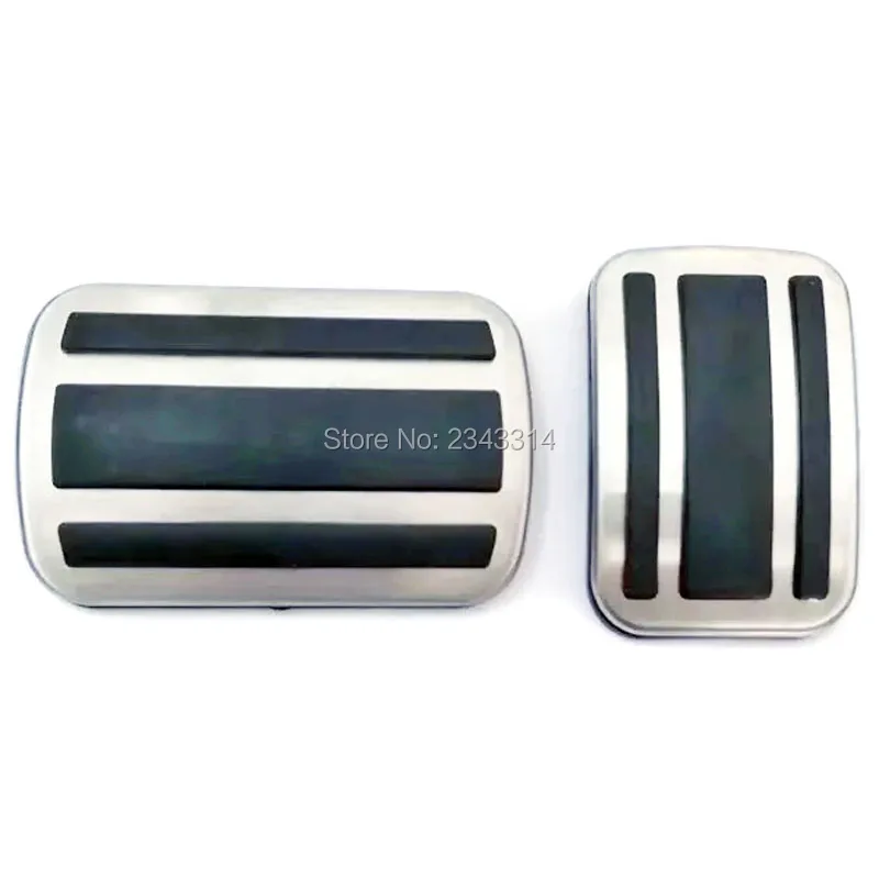 For Opel Grandland X 2017 2018 Aluminum AT/MT Accelerator Pedal Fuel Gas Brake Clutch Pad Protector Cover Car Accessories | Автомобили и