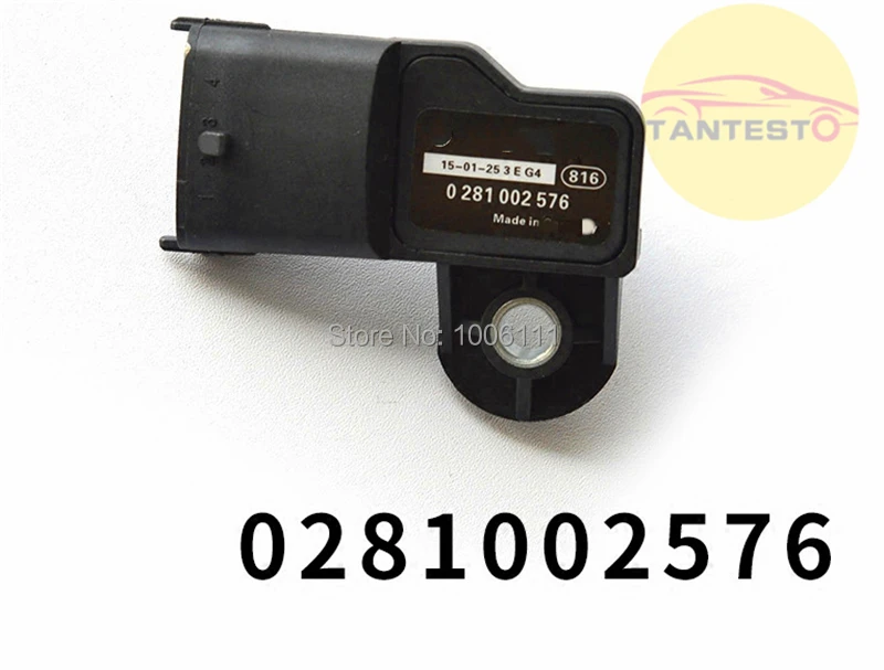 

Common Rail Injector Nozzle Inlet Air Pressure Sensor 0281002576 For BOSCH, 0281002437/576