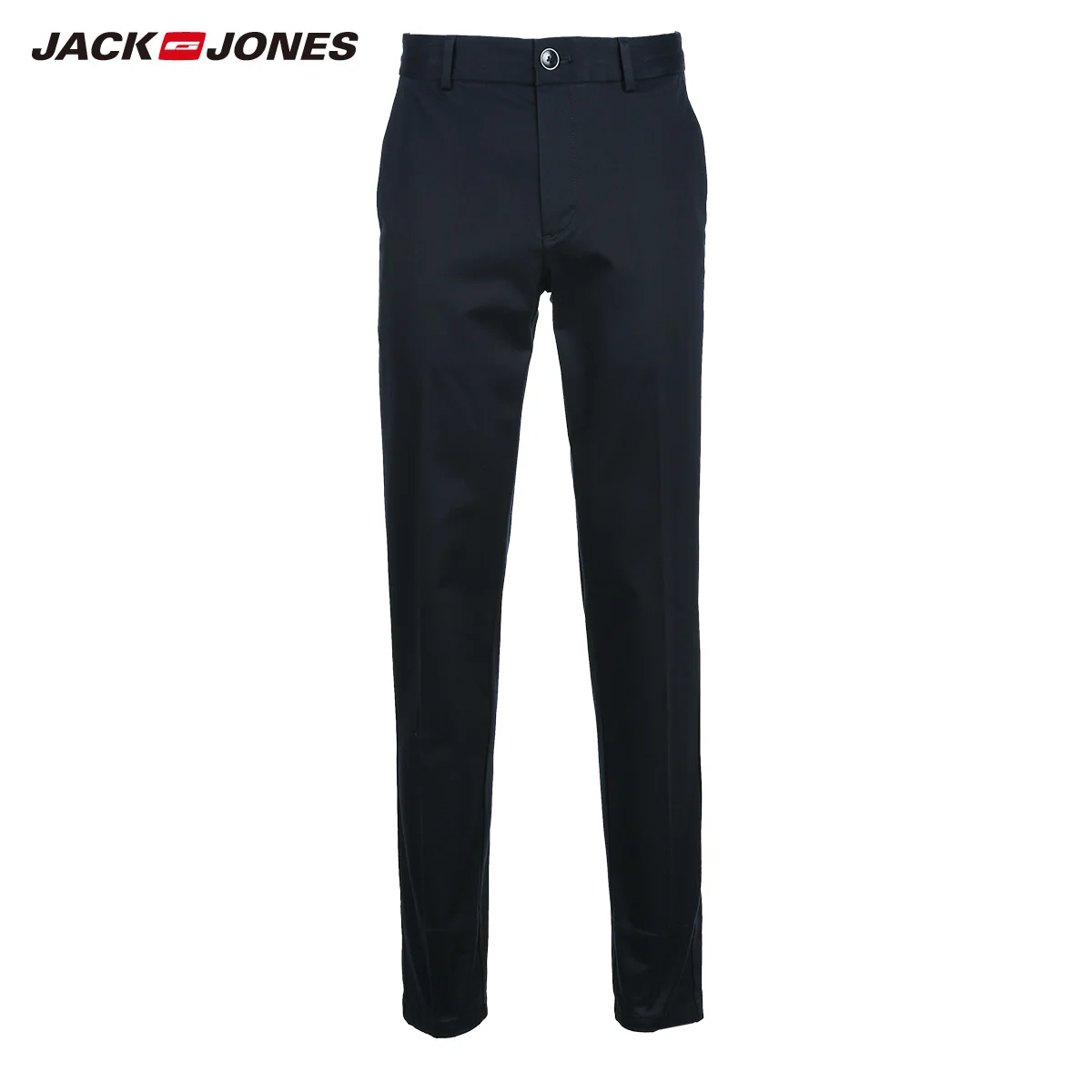JackJones мужские зимние хлопковые повседневные брюки деловые Стрейчевые Узкие
