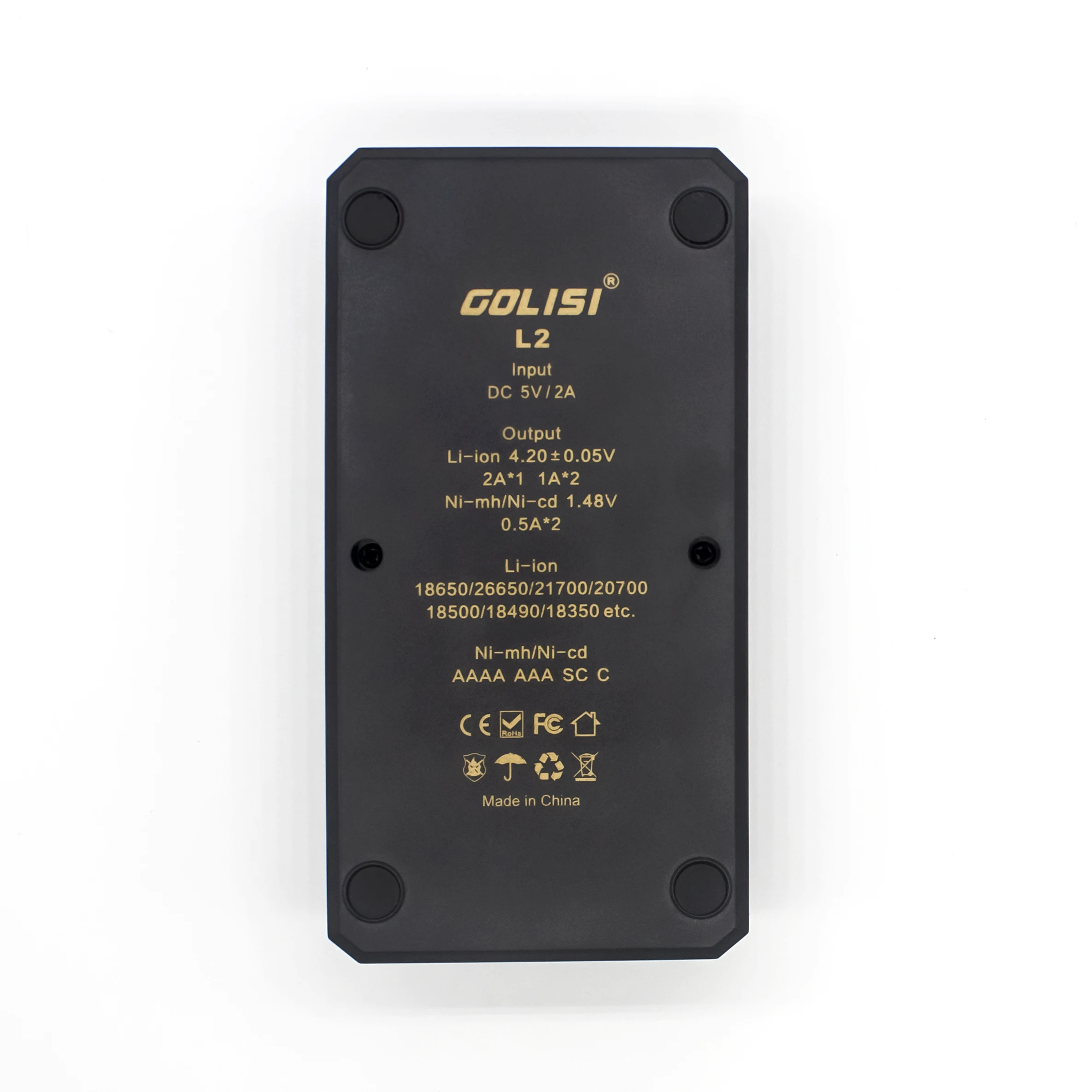 Оригинальное умное USB зарядное устройство Golisi L2 2A Быстрая зарядка 2 слота для