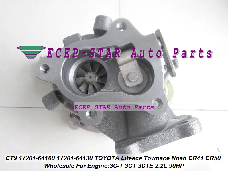 CT9 17201 64130 1720164130 Турбокомпрессор для TOYOTA Liteace Town Noah CR41 CR42 CR50 CR52 3C T 3CT 3CTE