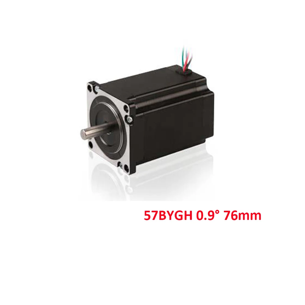 Nema 23 57BYG гибридный шаговый двигатель 0 9 градусов 4 свинца 2 фазы 76 мм 1.6N. m 3.0A для ЧПУ