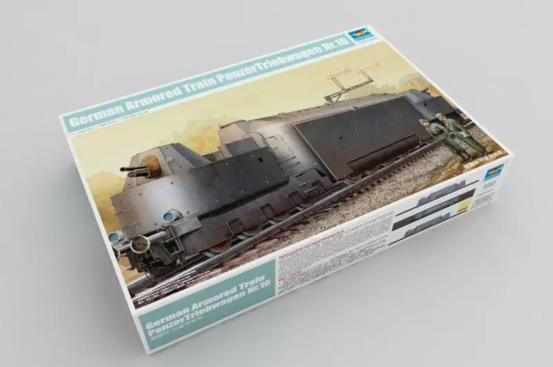 Немецкий бронированный поезд Trumpeter 00223 1/35 модель Nr.16|Наборы для сборки моделей| |