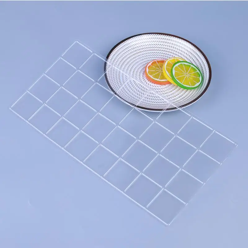 DIY торт Пластик прозрачная текстура кружева коврик декорирование боков торта