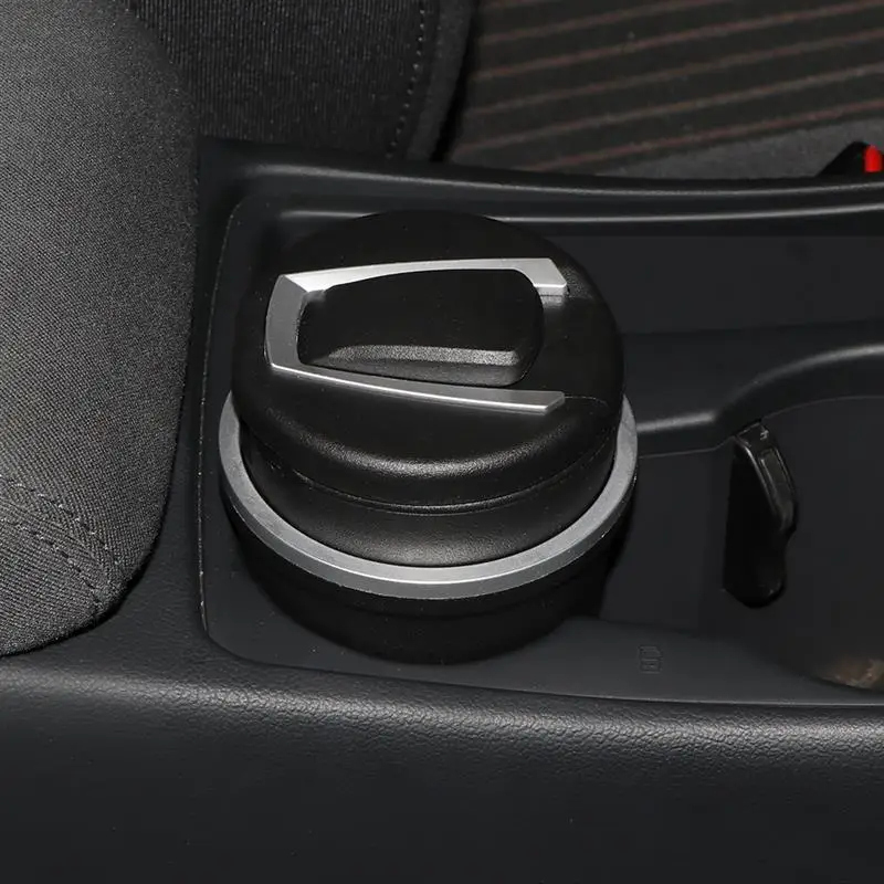Car Cigarette Ashtray with Detachable Storange Box Blue LED Light Cover for BMW Cylinder Cup Holder Smokeless |