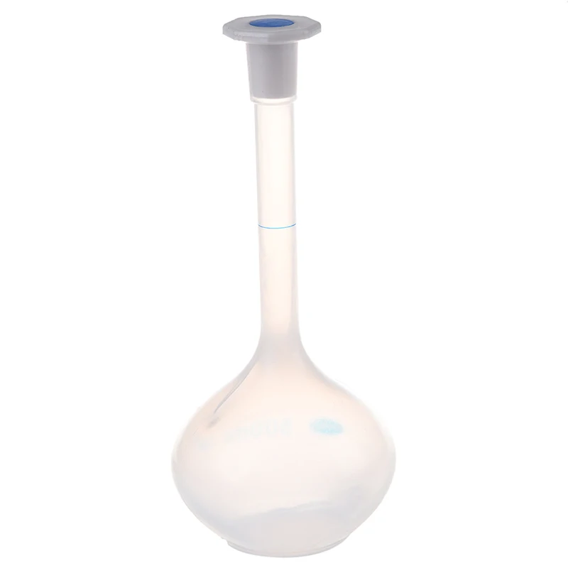 500ml Long Neck Clear White Plastic Volumetric Measuring Flask | Канцтовары для офиса и дома