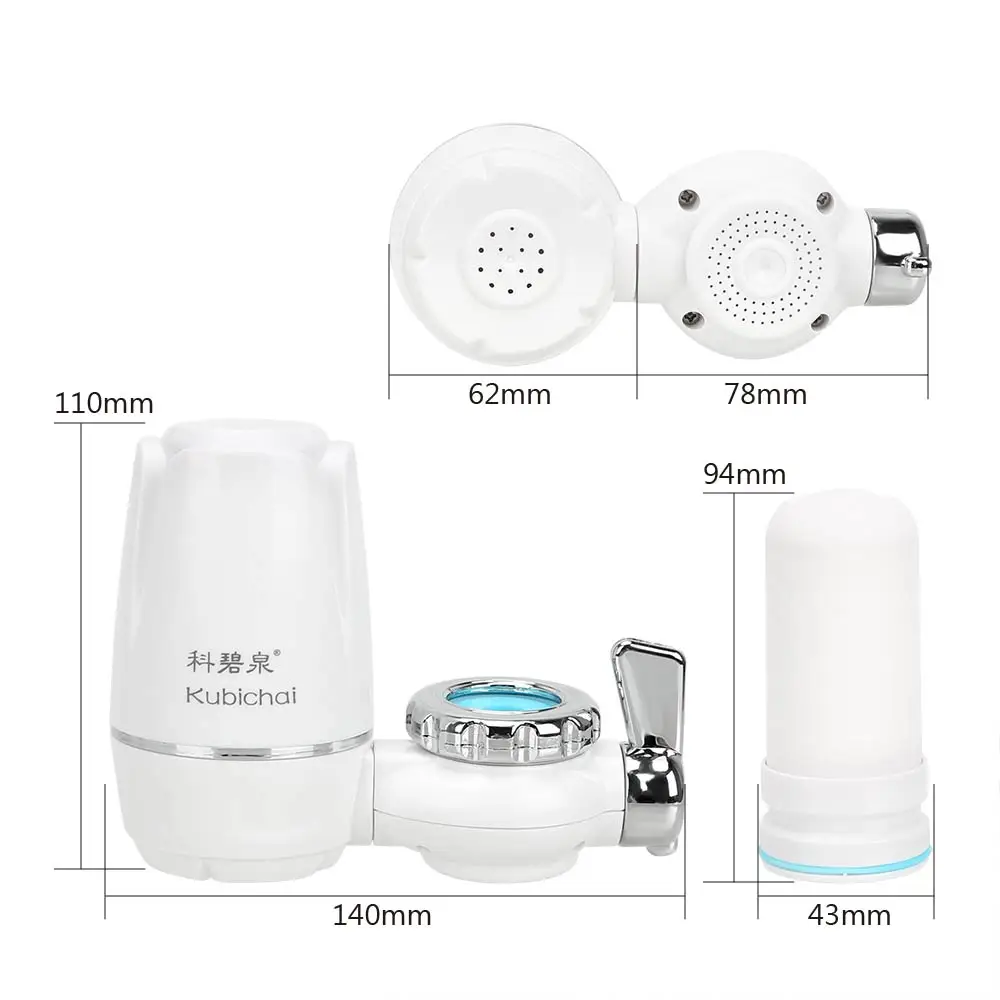

Activated Carbon Water Purifier Kitchen Faucet Washable Ceramic Percolator Bacteria Removal Tap Water Purifier