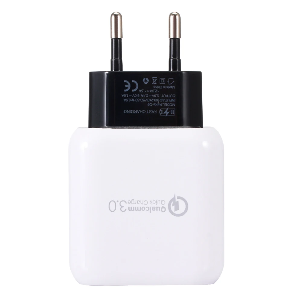 Qc 3 0 Usb быстрое зарядное устройство для телефона адаптер дорожное Сетевое Iphone samsung